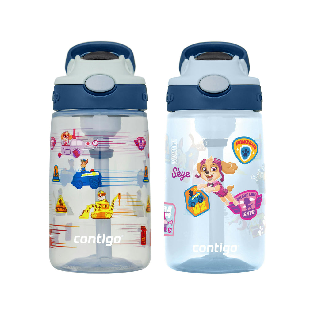 Kids Water Bottle with Redesigned AUTOSPOUT Straw, 14 oz