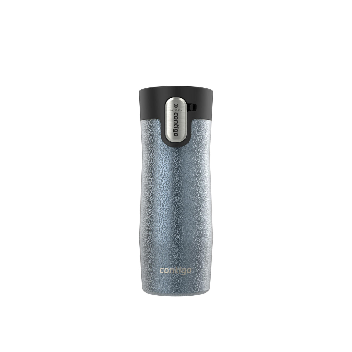 AUTOSEAL West Loop Vacuum-Insulated Stainless Steel Travel Mug with Easy-Clean Lid, 16 oz