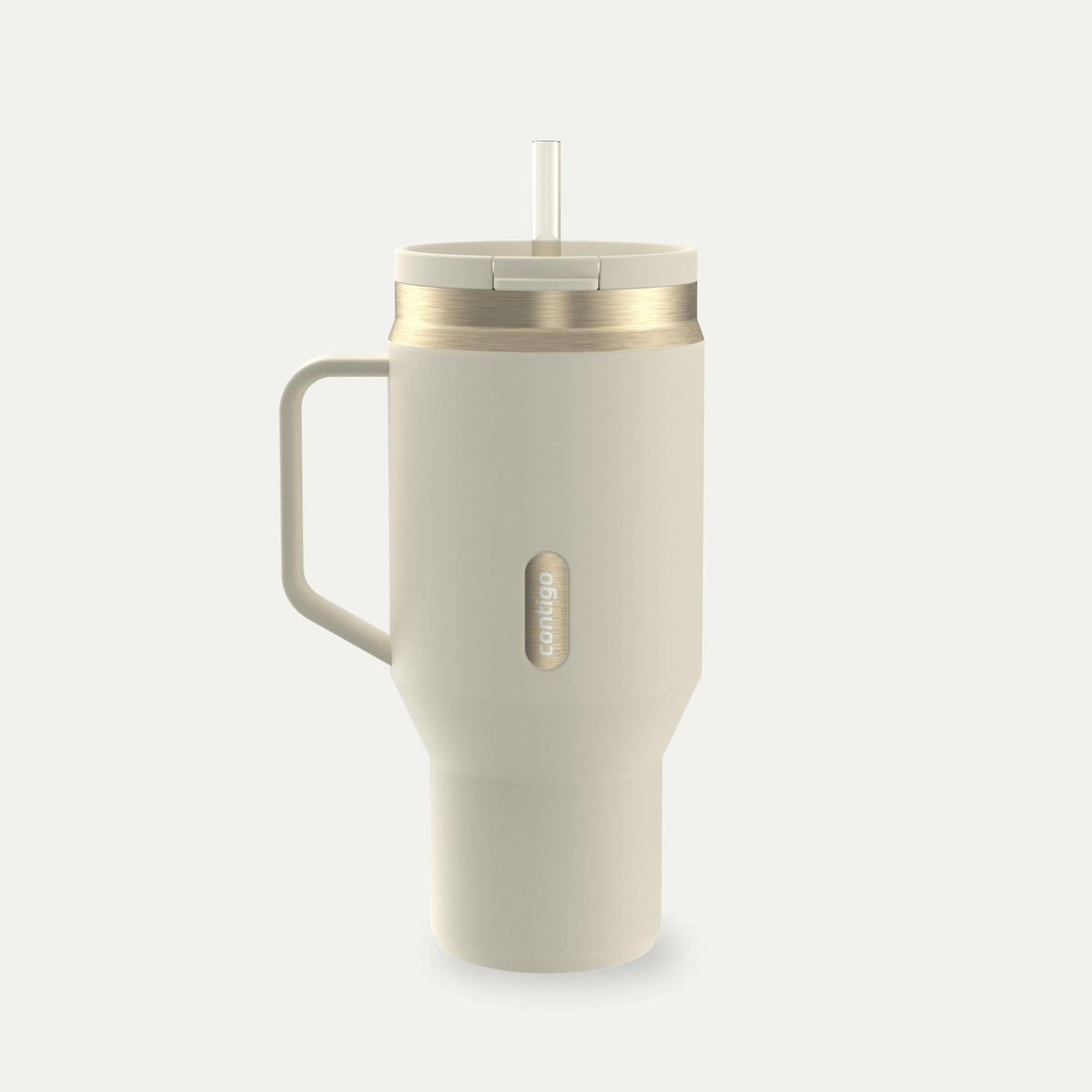 30 oz SnapSeal™ Tumbler (w/ Straw & Handle)