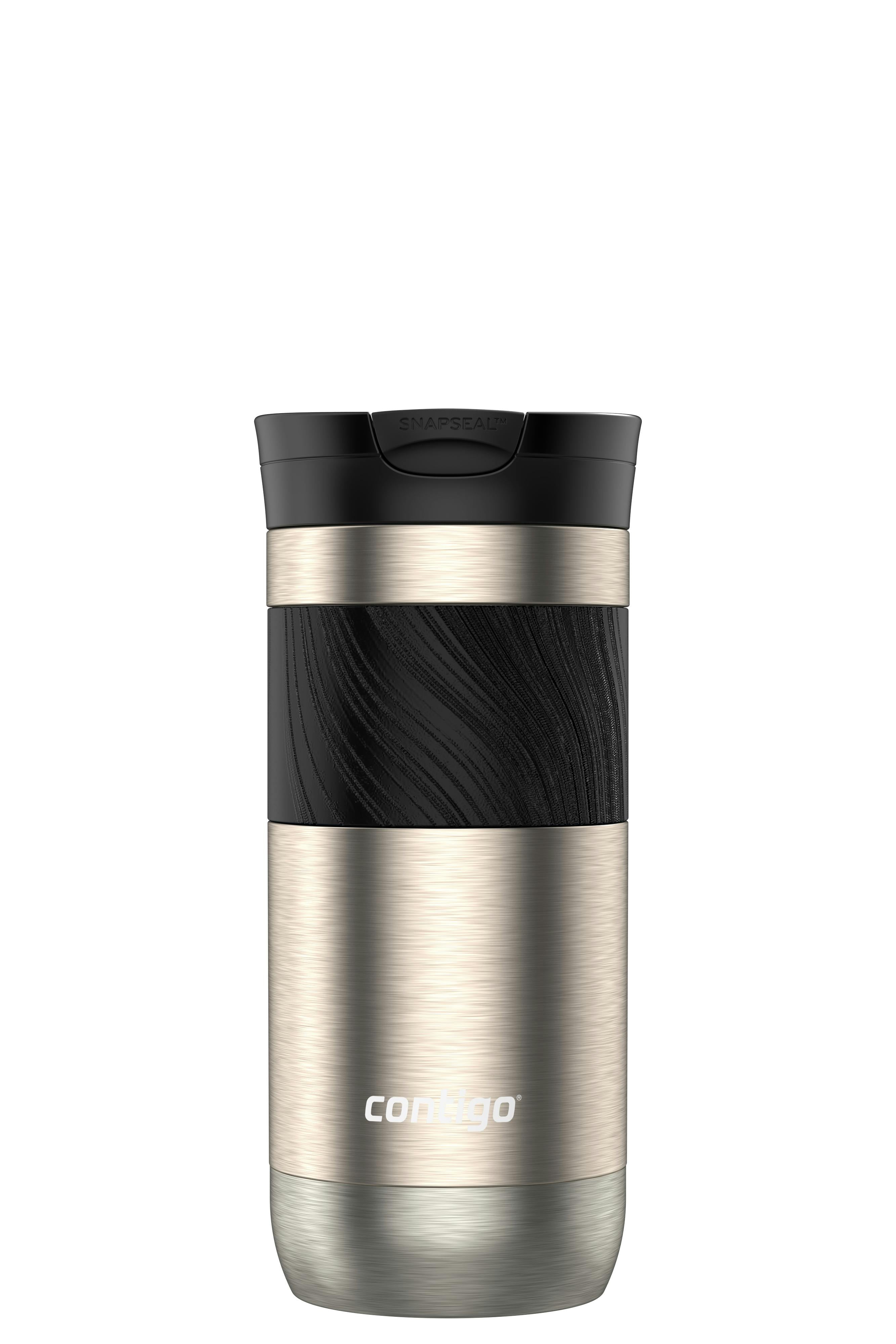 Byron 2.0 Stainless Steel Travel Mug with SNAPSEAL Lid and Grip, 16oz