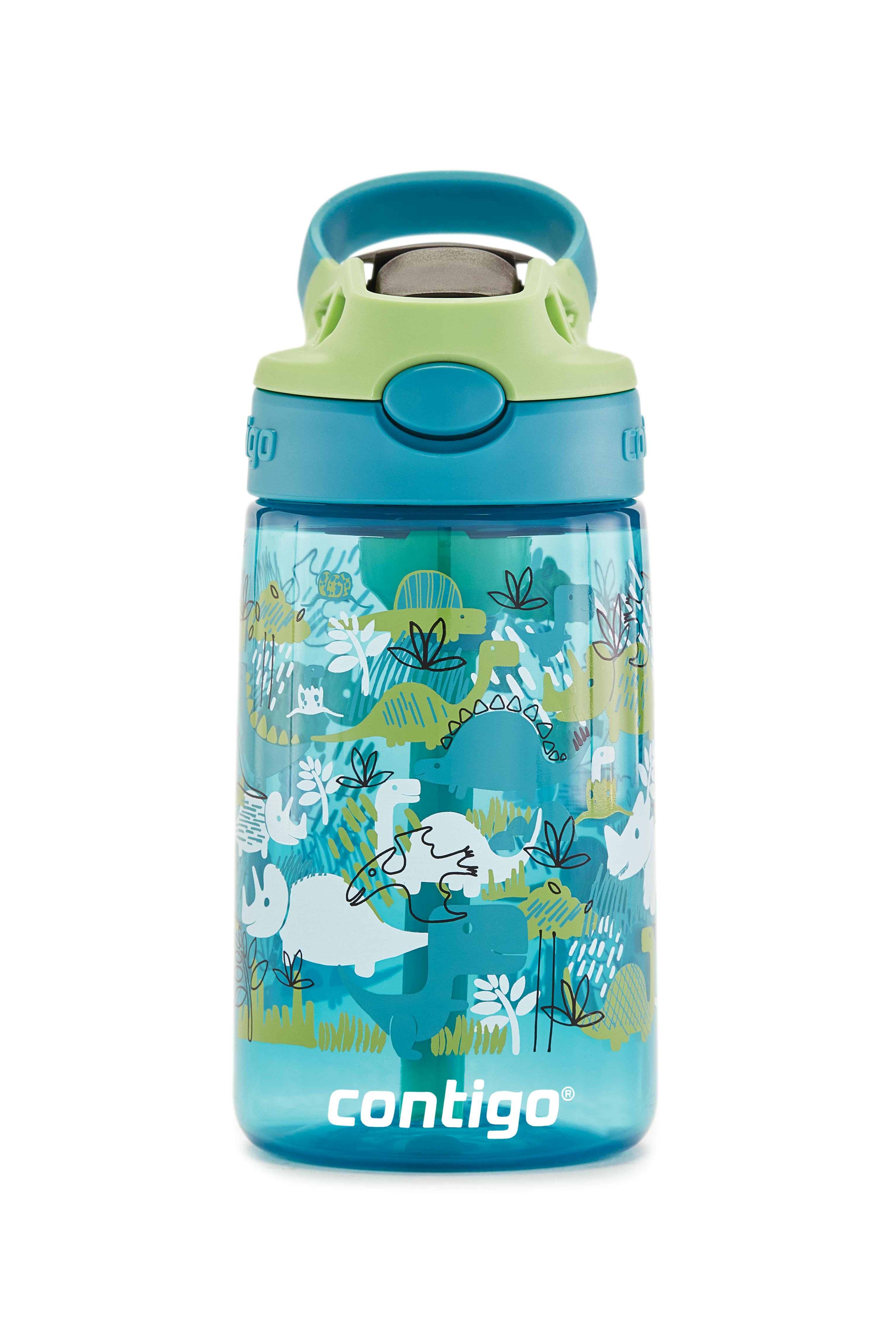 Kids Straw Water Bottle with AUTOSPOUT Lid, 14oz
