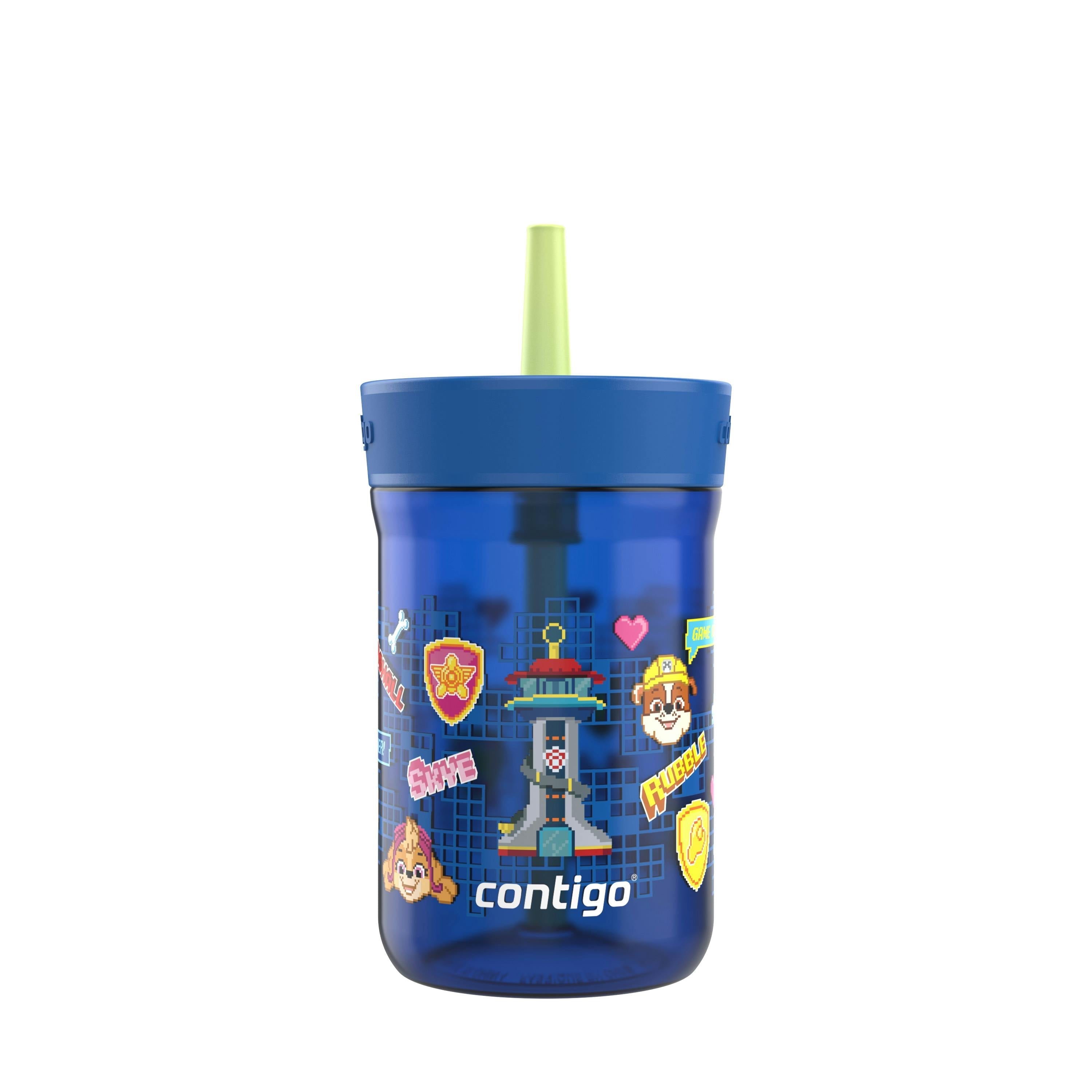 Kids’ Leighton Straw Tumbler with Spill-Proof Leak-Proof Lid, 14oz