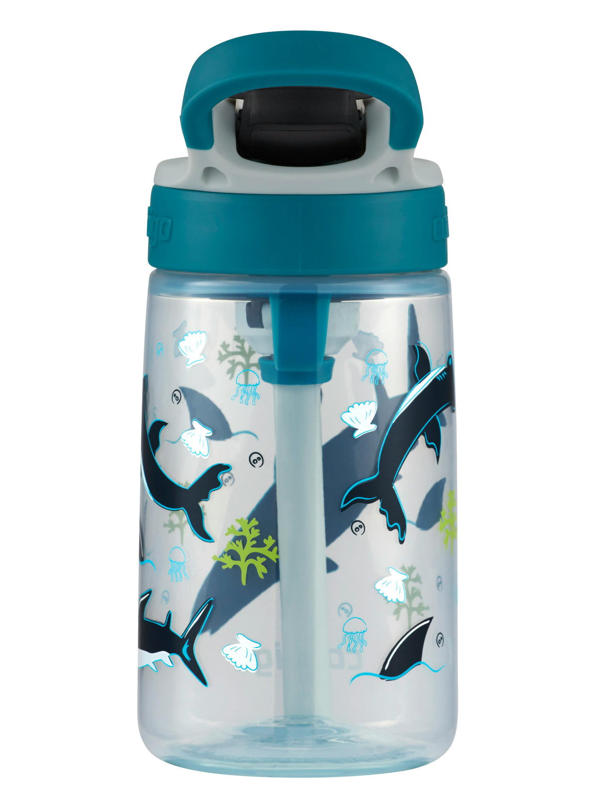 Kids Straw Water Bottle with AUTOSPOUT Lid, 14oz