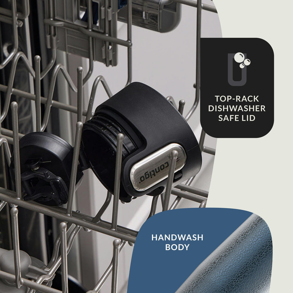 AUTOSEAL West Loop Vacuum-Insulated Stainless Steel Travel Mug with Easy-Clean Lid, 20 oz, 2-Pack